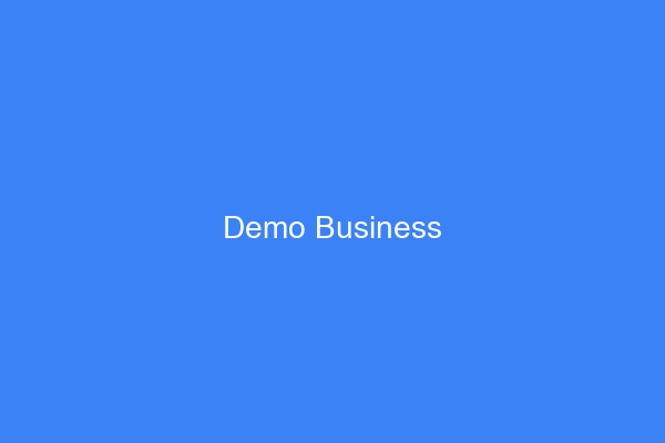 Demo İşletme 6